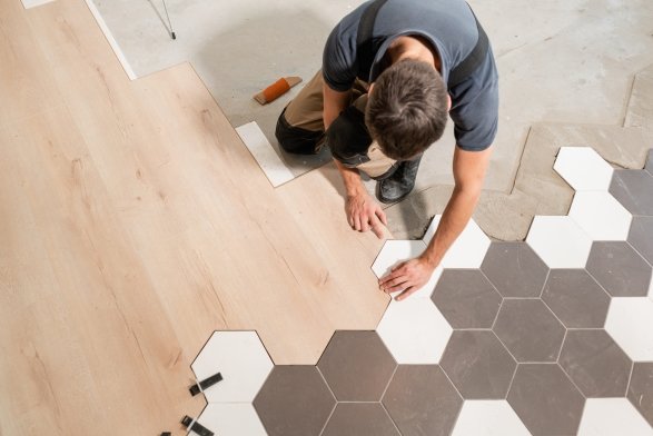 Flooring installation services in Salem